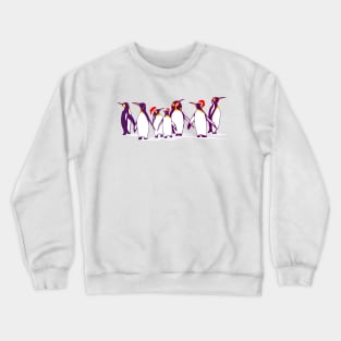 Happy Christmas Penguins Crewneck Sweatshirt